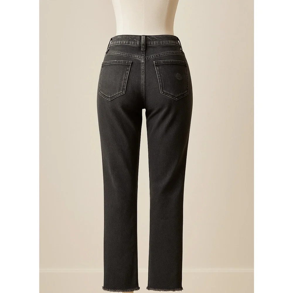 Vocal Dreamer W 34" Y2K Distressed Jeans W Pearl Biker Festival Edgy Concert - Picture 9 of 9